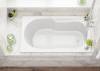 Акриловая ванна Vagnerplast Nike 120x70 ультра белый фото 3