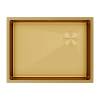 Мойка кухонная Paulmark Next-Skew 58 Uni PM885844-BG Брашированное Золото, 58x44
