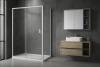 Душевой уголок Royal Bath Accord RB1130HPS-Т-ST профиль сатин, стекло прозрачное, 130x100x200 фото 2