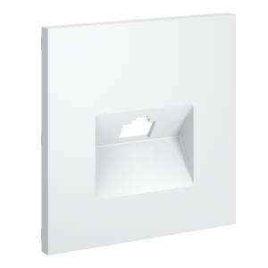 Лицевая панель для компьютерной розетки RJ-45 Voltum S70 VLS001302 белый