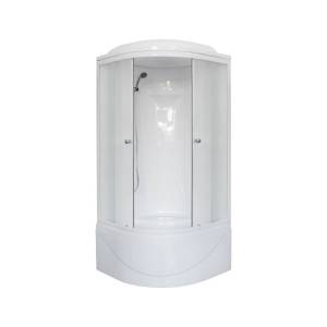 Душевая кабина Royal Bath RB 90BK1-M с высоким поддоном, с сиденьем