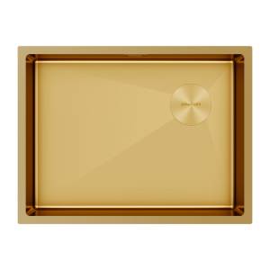 Мойка кухонная Paulmark Next-Skew 58 Uni PM885844-BG Брашированное Золото, 58x44