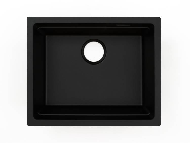 Кухонная мойка Grandex aqua Comfort 55 500204 56U black matt
