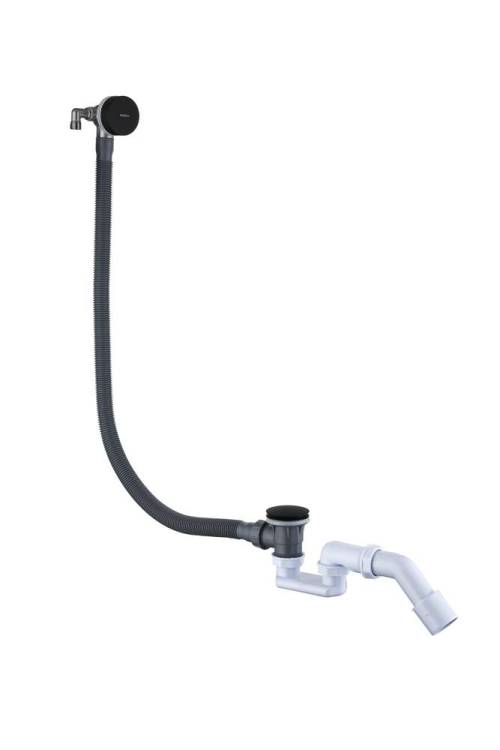 Слив-перелив Boheme 631-B с функцией наполнения, Black