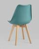 Стул Stool Group Frankfurt Y863 greyish green дер. ножки фото 4