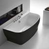 Акриловая ванна BelBagno BB74-NERO 165x80 фото 2