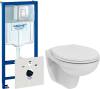 Комплект Унитаз подвесной Ideal Standard Eurovit K881201 безободковый + Система инсталляции для унитазов Grohe Rapid SL 38775001