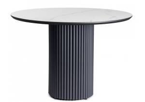 Стол Notta Барел 625649 patagonoa bianco repose, черный 110x110x75
