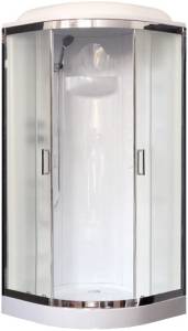 Душевая кабина Royal Bath RB 90HK1-M-CH с низким поддоном