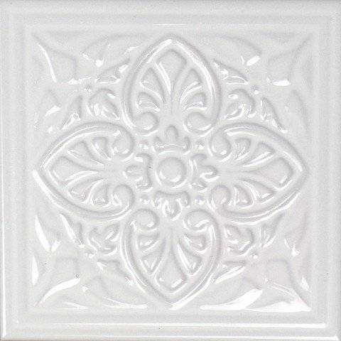 Декор Monopole Armonia A Blanco 15x15