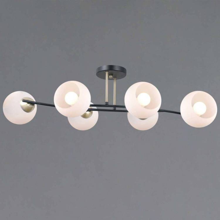 Потолочный светильник Illumico IL0798-6CSQ-25 BK AB TRENTO