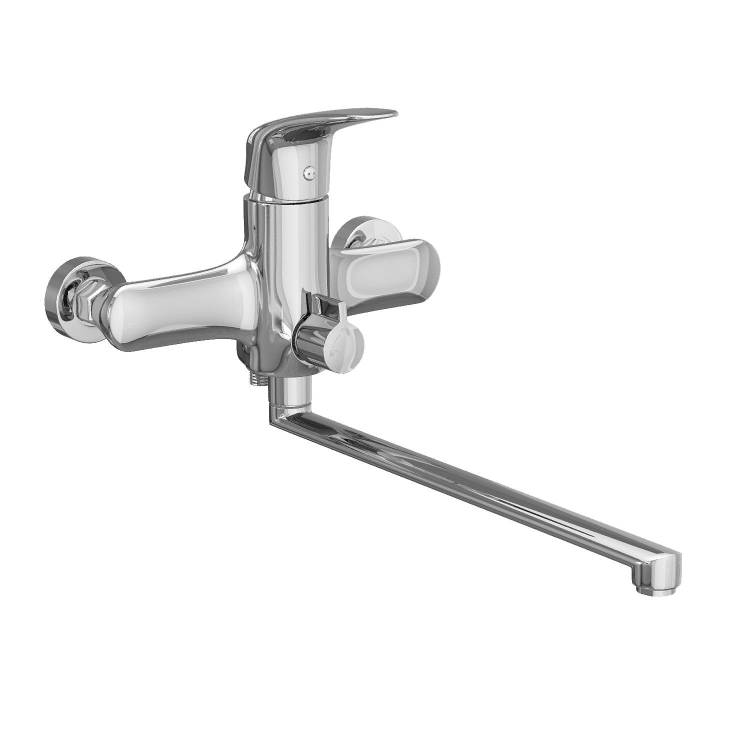 Смеситель универсальный Avrora Sky AV4030 с поворотным изливом, хром