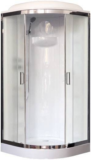 Душевая кабина Royal Bath RB 90HK1-M-CH с низким поддоном