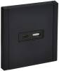 Розетка USB type A+C IEK Forte&Piano FP-U22-D31-M-K02 черный