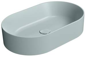 Раковина GSI Kube X 945815 голубой матовый, 60x37