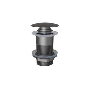 Донный клапан для раковины Knotlor BM9010GM вороненая сталь