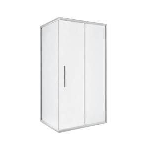 Душевой уголок AvaCan FC-160-SC100MT профиль хром, стекло матовое, 180x100x195