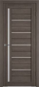 Межкомнатная дверь Владимирская Фабрика Дверей Atum 1 Grey стекло White Cloud 900x2000