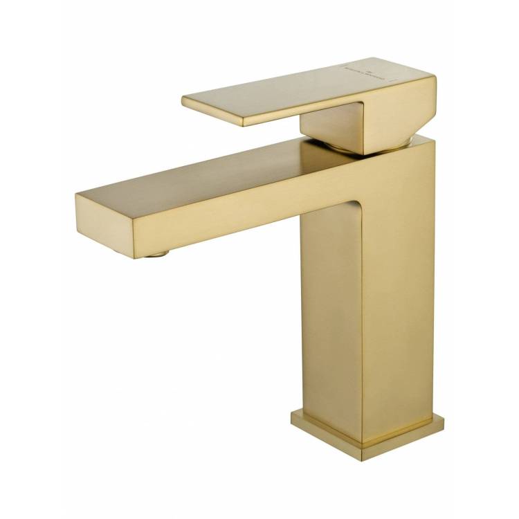 Смеситель для раковины Wonzon & Woghand WW-88139016-BG брашированное золото