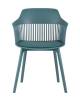 Стул Stool Group Crocus SL-7047DP dark blue 66014 DUAL темно-бирюзовый с подушкой фото 3