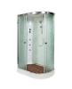 Душевая кабина AvaCan EM1512LGM+EL с гидромассажем и электрикой, 120x80x220