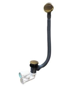 Слив-перелив для ванны Radomir 2-19-4-0-9-000 50 мм, клик-клак, бронза, с сифоном