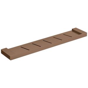 Полка Boheme Qubic 10736-BRB Brushed Bronze
