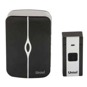 Звонок беспроводной Uniel UDB-015W-R1T1-36S-100M-WH/BL