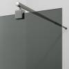 Душевая перегородка Wasserkraft Rur 30W39GR-TG профиль графит, стекло тонированное, 90x120x200 фото 2