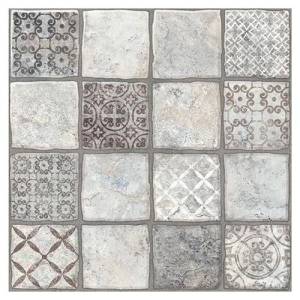 Керамогранит Керамин Карфаген 1Д Серый Декор 40x40