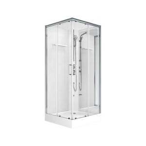 Душевая кабина Aquanet Passion 3.0 348330 профиль хром, 900x900