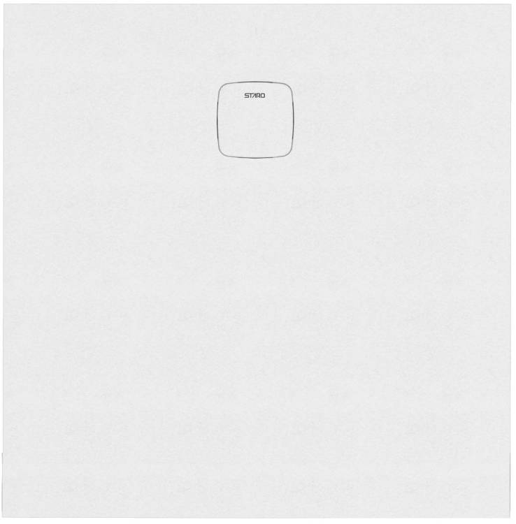 Поддон для душа Starohome Cosmo УТ-00000063 80x80x3, White Matt