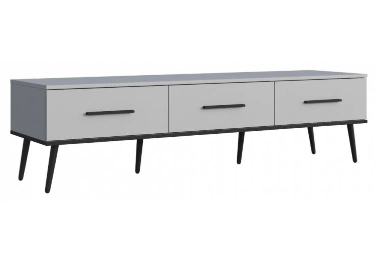 ТВ-тумба Woodville Орсиэль 664903 шиншилла серая