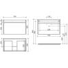 Тумба с раковиной Sancos Smart SM80E фото 5