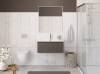 Тумба с раковиной BelBagno UNO 80 подвесная, с одним ящиком, Бежевый матовый фото 5