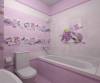 Декор Belleza Арома 04-01-1-10-04-51-693-1 Сирень лиловый 25х50 фото 3