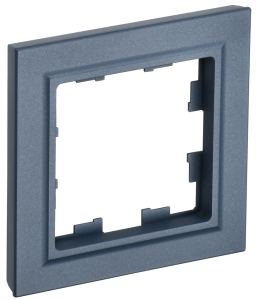 Рамка 1-постовая IEK Brite BR-M12-K35 маренго