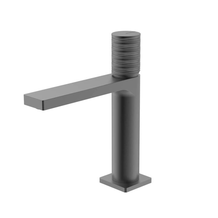 Смеситель для раковины Vincea Domus VBF-5DM01GM вороненая сталь