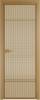 Межкомнатная дверь Profil Doors 4 AX цвет профиля Золото, стекло безопасное 6 мм мору золото 700x2000