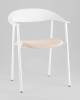 Стул Stool Group Eila PC018-C white с подушкой, белый фото 2