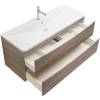 Тумба с раковиной Belbagno Acqua ACQUA-1200-2C-SO-PS 120x45x50 Pino Scania подвесная с двумя выкатными ящиками фото 3