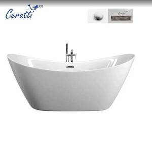 Акриловая ванна Cerutti Spa Nemi CT9319 1700x750x670