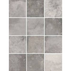 Керамическая плитка Kerama Marazzi Спартель KM1010G0011N Серый Матовый (из 12 частей) 29.8x39.8