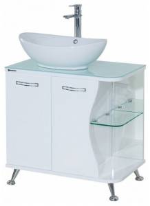 Тумба с раковиной Bellezza Рио 70 L Белый