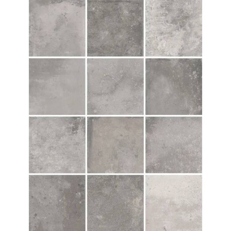 Керамическая плитка Kerama Marazzi Спартель KM1010G0011N Серый Матовый (из 12 частей) 29.8x39.8