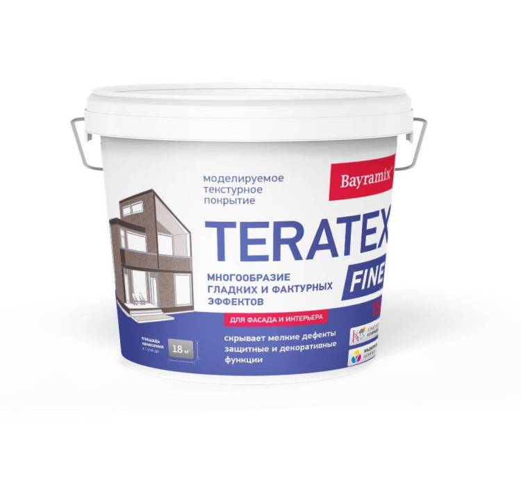 Декоративная штукатурка Bayramix Teratex Fine 15 кг