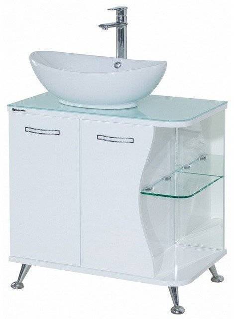 Тумба с раковиной Bellezza Рио 70 L Белый