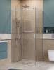 Душевой уголок BelBagno SOFT_CLOSE-2-AH-1-110/100-C-Cr профиль хром, стекло прозрачное, 110x100x200 фото 2