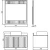 Зеркало Comforty Марсель-75 с подсветкой, бесконтактный сенсор фото 2