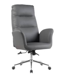 Кресло компьютерное Stool Group TopChairs Solid DD-004 NC grey серый